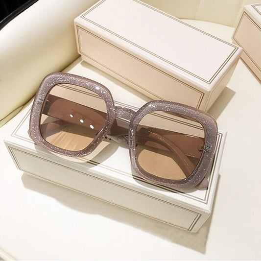 Elegant Block Square Sunglasses
